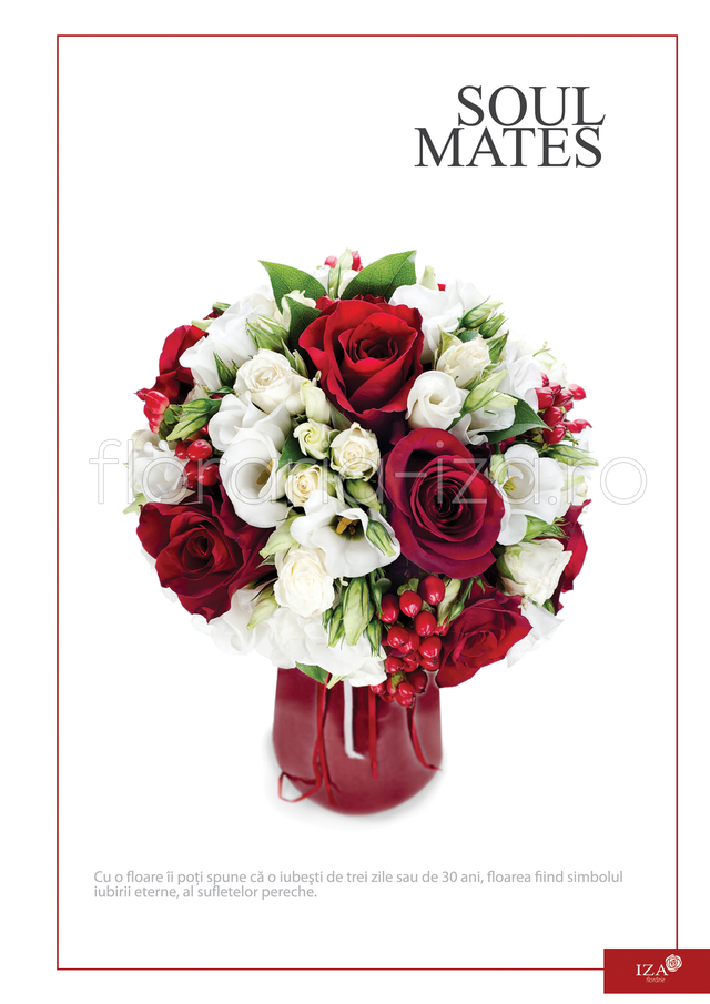 Clic pentru a vedea imaginea mărită Buchet asortat - Soul mates