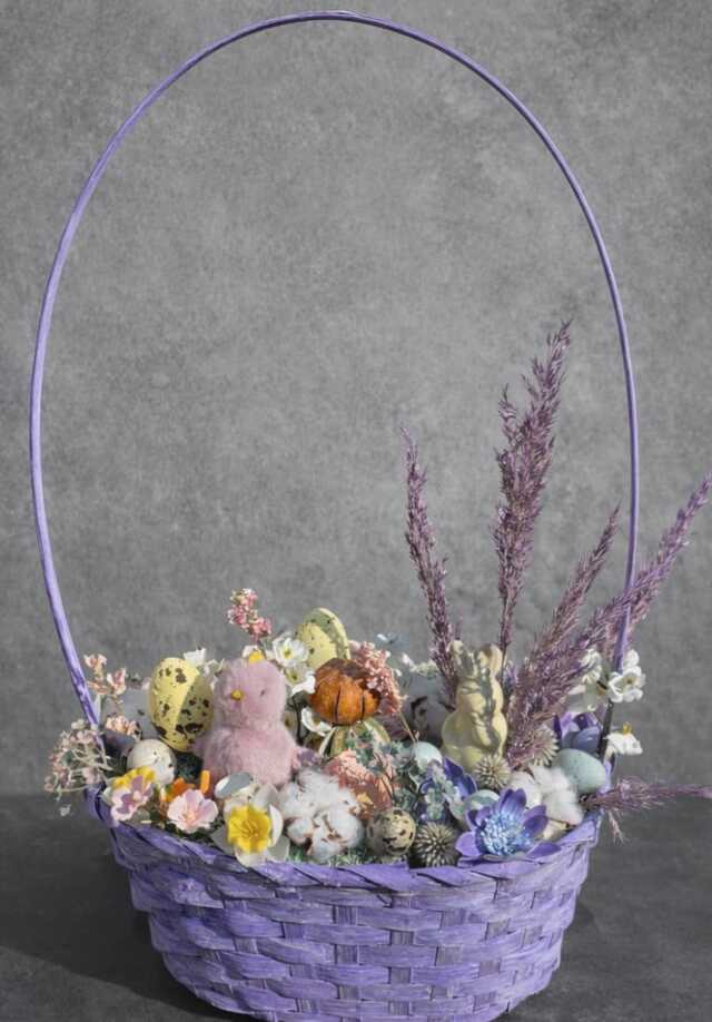 Clic pentru a vedea imaginea mărită Aranjament mare mov