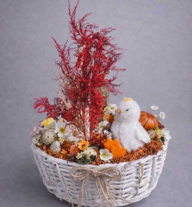 Clic pentru a vedea imaginea mărită Aranjament mic rosu-portocaliu